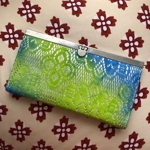 Blue Green Wallet